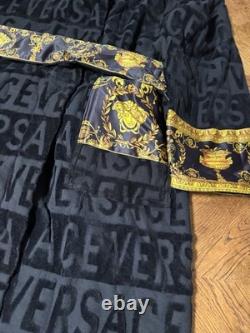 Versace Baroque Monogram Bathrobe Size Medium (A39)