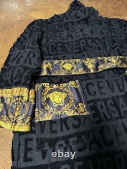 Versace Baroque Monogram Bathrobe Size Medium (A39)