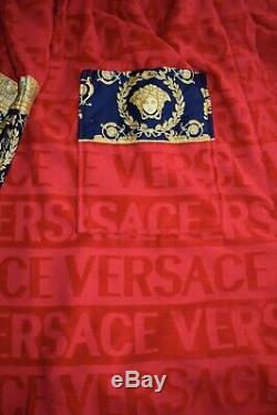 Versace Bath Robe Red