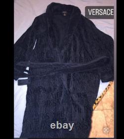 Versace Bath robe Versace all over w tags Unisex new sale