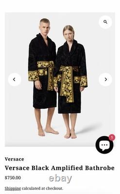 Versace Bathrobe Luxury Bathroom