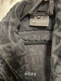 Versace Black Gold Bathrobe I Love Baroque Size L