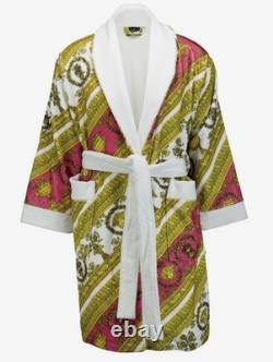 Versace Cotton Bath Robe Dressing Gown BNIB Large