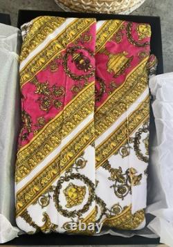 Versace Cotton Bath Robe Dressing Gown BNIB Large