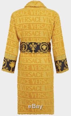 Versace Gold Baroque Bathrobe XL Men Versace Bathrobes Versace