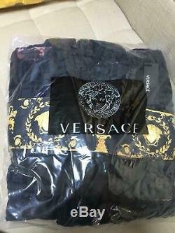 Versace Home I Baroque Bathrobe Men (black) Bnwt Robe