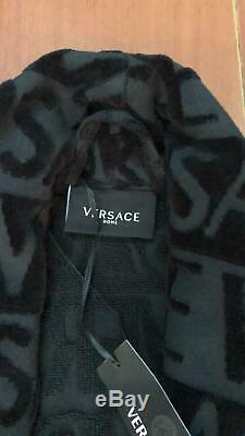 Versace Home I Baroque Bathrobe Men (black) Bnwt Robe