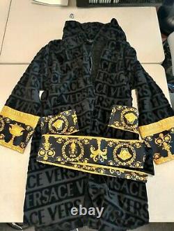 Versace I BAROQUE BATHROBE Black Medium