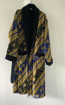 Versace I Baroque Print Bathrobe 3xl Rrp £450