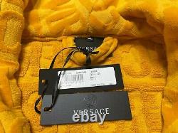 Versace I Heart Baroque Bathrobe Yellow XL