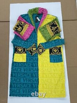 Versace I Love Baroque Multicolor Bathrobe XXL