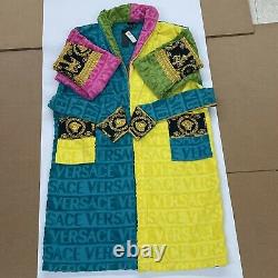 Versace I Love Baroque Multicolor Bathrobe XXL