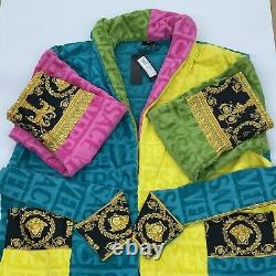 Versace I Love Baroque Multicolor Bathrobe XXL