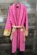 Versace I Love Baroque Pink Bathrobe Unisex Terry with Box (ZACJ00008) in a 3XL
