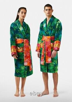 Versace Jungle Print Bathrobe Multicolor Size L