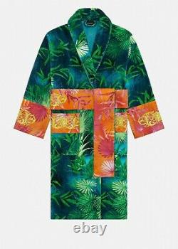 Versace Jungle Print Bathrobe Multicolor Size L