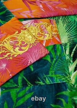 Versace Jungle Print Bathrobe Multicolor Size L