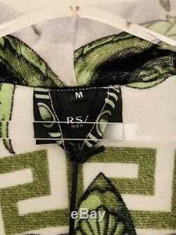 Versace La Coupe Des Diex Bath Robe SILK Green/Grey. MSRP $4125 SOLD OUT! M/L