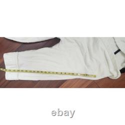 Versace La Medusa Hooded Bathrobe White Size M Authentic