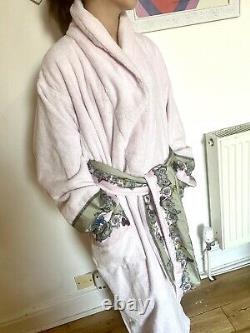Versace Le Jardin Bathrobe Towel Dressing Gown Home Collection Boxed Size 8-14