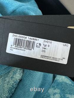 Versace Medusa Cotton/Cashmere Barocco Bath Robe Azure M ZACJ00008 IT NWT $2599