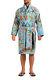 Versace Men's Multi-Color 100% Cotton Belted Bathrobe US XL IT 54