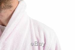 Versace Men's Pink Belted Bathrobe US XL IT 54