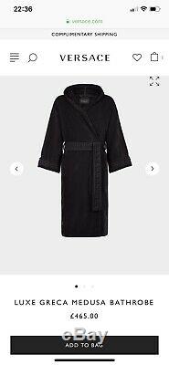 Versace Mens Bathrobe / Robe / House Coat