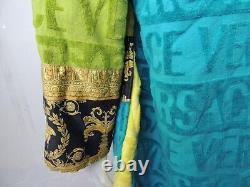 Versace Multicolor Baroque Bath Robe, 100% Authentic MISSING BELT