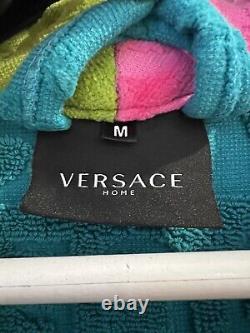 Versace Multicolor Baroque Bath Robe, 100% Authentic Sold out everywhere RARE