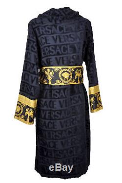 Versace Robe Barocco Bathrobe Accappatoio Peignoir Albornoz SIZE L 17358