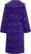 Versace Unisex Black & Gold 100% Cotton Belted Bathrobe size S
