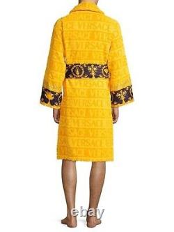 Versace Yellow Baroque Bathrobe Medium