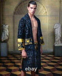 Versace bathrobe 100% cotton Robes comforter bathrobe bath burnouse gift home