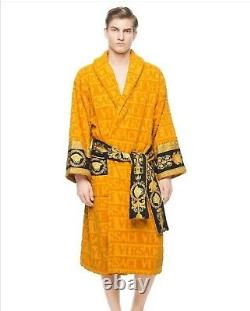 Versace bathrobe 100% cotton Robes comforter bathrobe bathing burnouse happy