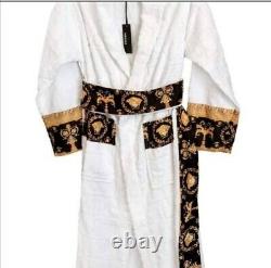 Versace bathrobe 100% cotton Robes comforter bathrobe bathing burnouse new year