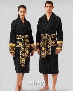 Versace bathrobe 100% cotton Robes comforter bathrobe bathing gown home fit