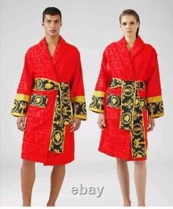 Versace bathrobe 100% cotton Robes comforter bathrobe bathing happy Women's Day