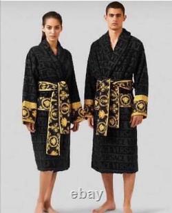 Versace bathrobe 100% cotton Robes comforter bathrobe bathing unisex Women's Day