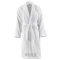 VidaXL Unisex Terry Bathrobe Cotton White XL GHB