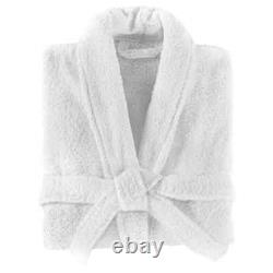 VidaXL Unisex Terry Bathrobe Cotton White XL GHB