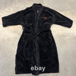 Vintage 1967 USA Made Harley Davidson Bath Terry Robe Embroidered 100% Cotton