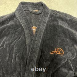 Vintage 1967 USA Made Harley Davidson Bath Terry Robe Embroidered 100% Cotton