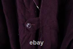 Vintage 40s Mens OS Parker Wilder Flannel Wool Belted Robe Smoking Jacket USA