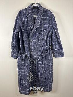 Vintage Beacon Blanket, heavy Blue bath robe