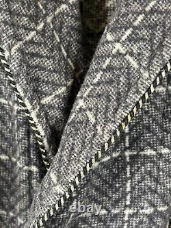 Vintage Beacon Blanket, heavy Blue bath robe