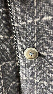Vintage Beacon Blanket, heavy Blue bath robe