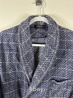 Vintage Beacon Blanket, heavy Blue bath robe