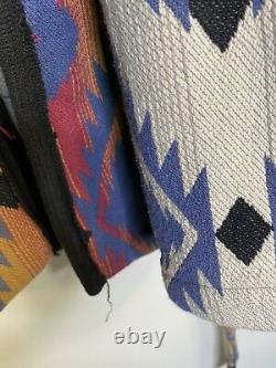 Vintage Beacon Blankets Aztec Geometric Print Bath Robe Size S/m USA Made Cotton