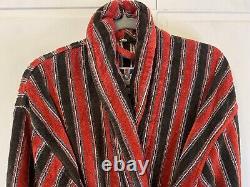 Vintage Bown of London Mens Thick Terry Bathrobe Dressing Gown Christmas Size XL